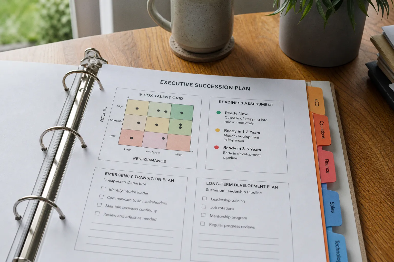 Compare 3 Executive Succession Planning Templates for SMBs